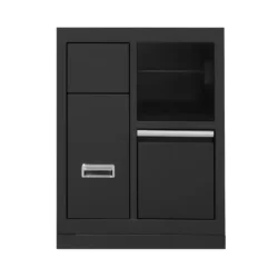 Móvel de Oficina JBM com 3 Gavetas e Porta-Bobinas de Papel