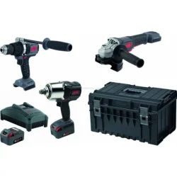 Pack de Ferramentas DRAKKAR 20V D5241 125Nm + W8171 2710Nm 7 Peças