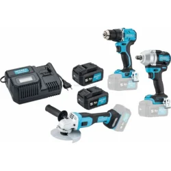 Pack de Ferramentas HAZET 18V 3 Peças 2x5Ah