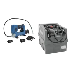 Pack Depósito de Gasoil 200L SCHNEIDER 20V com Bomba de Massa e Baterias