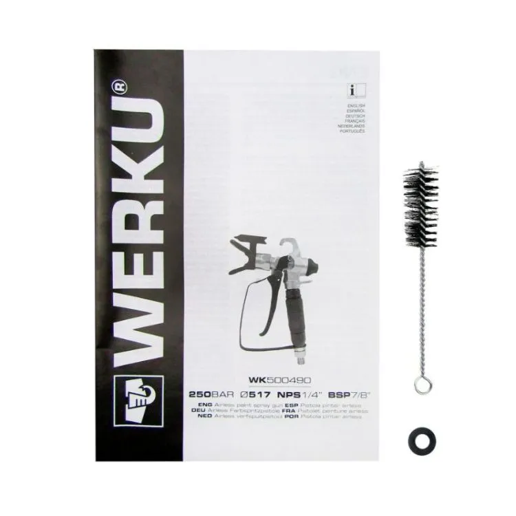 Pistola Airless WERKU 250 Bar com Bocal 517