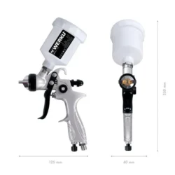 Pistola de Pintar HVLP-II WERKU 125ml 0.8mm