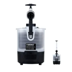 Pistola de Pintura de Sucção de Turbina-Trolley WERKU 401180 750W 230V 800ml