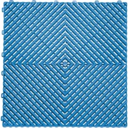 Placas de Chão STILKER PRO 48 PVC Azul 400x400x18mm 6 Unidades