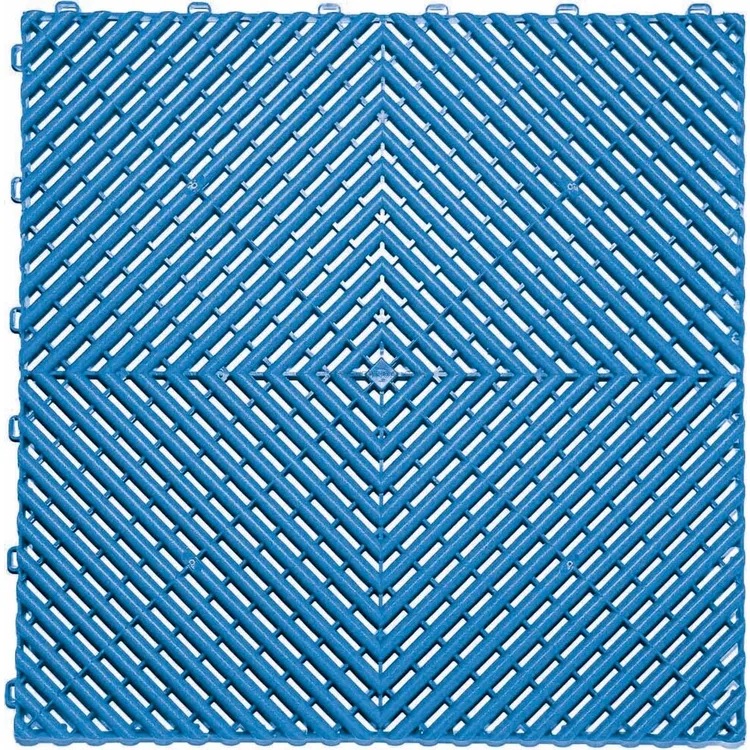 Placas de Chão STILKER PRO 48 PVC Azul 400x400x18mm 6 Unidades