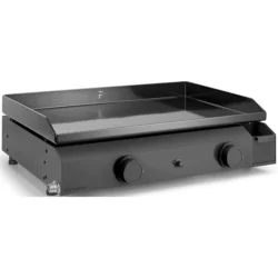 Plancha a Gás BASE 60 FORGE ADOUR Inox e Aço Preto 5000W