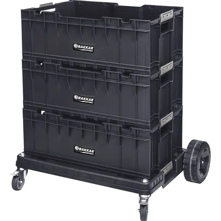Plataforma com Rodas COBOX DRAKKAR 3 Caixas 745x510x771mm