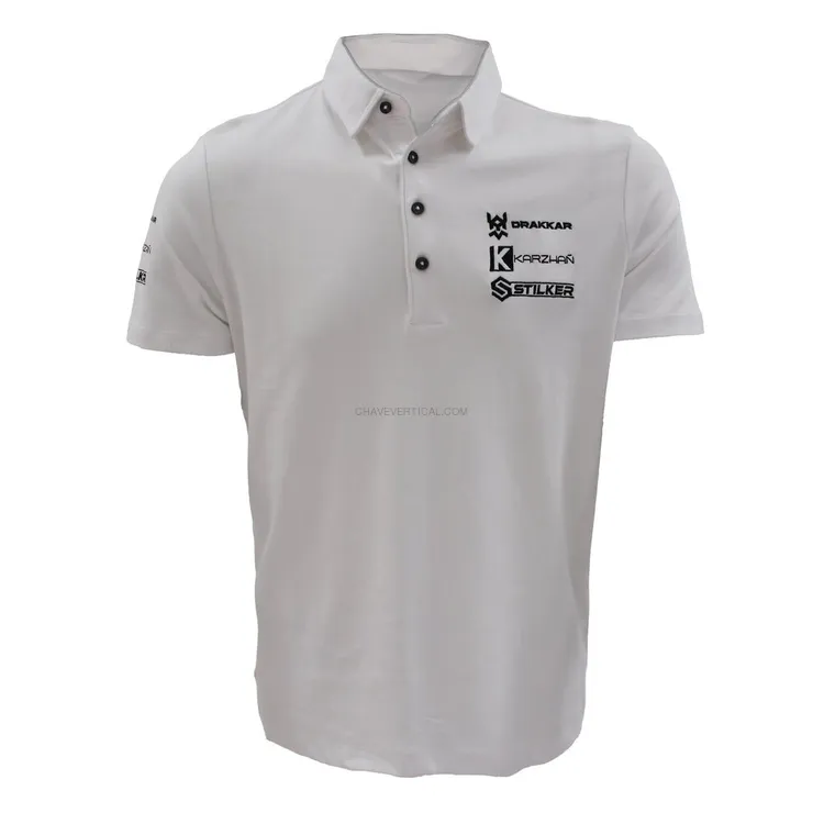 Polo DRAKKAR Branco Tamanho S Mulher