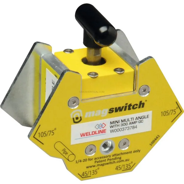 Posicionador Multi-Ângulo WELDLINE com Tomada de Massa Magnética 300A