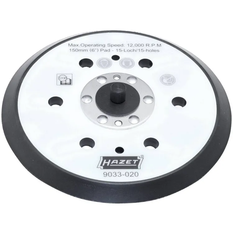 Prato de Lixagem HAZET Ø150mm 15 Furos para 9033-2