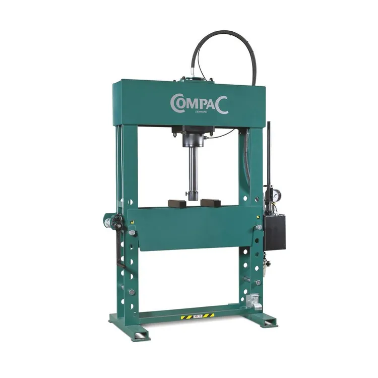 Prensa de Oficina Manual e Pneumática COMPAC 100T Prensa de Oficina Manual e Pneumática COMPAC 100T