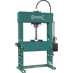 Prensa de Oficina Manual e Pneumática COMPAC 70T Estrutura Soldada