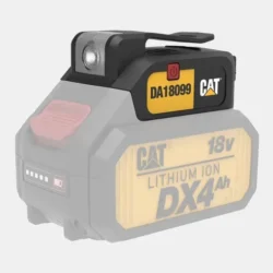 Adaptador USB 18V 2.0Ah CAT DA18099 2 Portas USB e Luz LED
