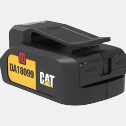 Adaptador USB 18V 2.0Ah CAT DA18099 2 Portas USB e Luz LED