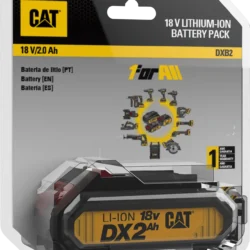 Bateria Li-ion 18V 2.0Ah CAT DXB2 0.37KG