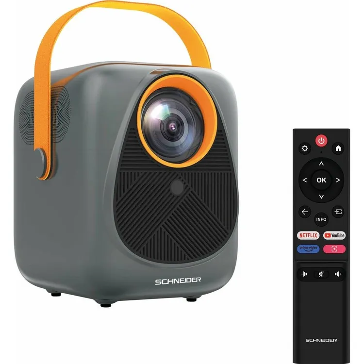 Projetor LED Smart Autofocus SCHNEIDER Full HD 1080p 4000 Lumens
