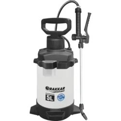 Pulverizador Manual DRAKKAR 5L com Lança de Alumínio Viton