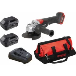 Rebarbadora Angular Brushless DRAKKAR 20V 125mm com 2 Baterias 4Ah
