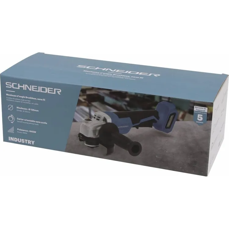 Rebarbadora Brushless SCHNEIDER 20V 125mm M14