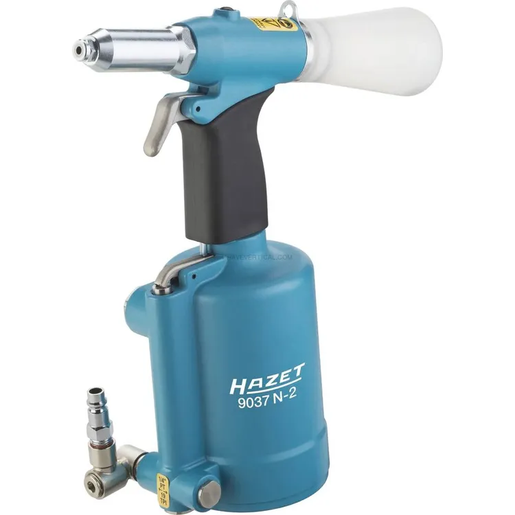 Rebitadora Pneumática Silenciosa HAZET 14700N Curso 15,8mm