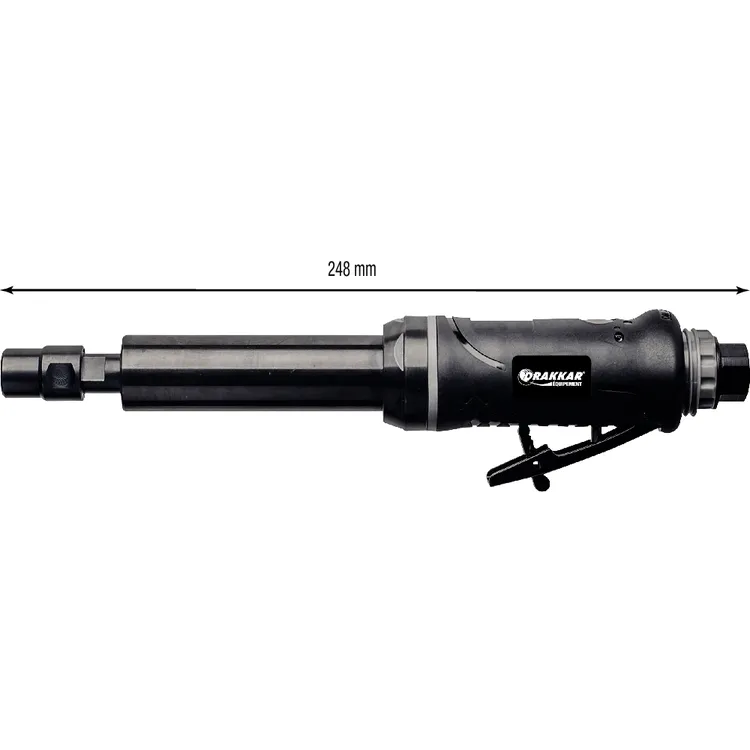 Retificadora Pneumática Direita DRAKKAR 248mm 24000 rpm