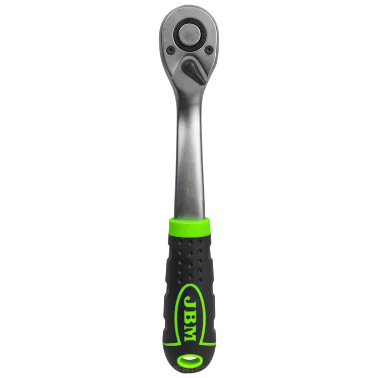 Roquete de 1/2" JBM 72 Dentes 255mm com 10 Chaves de Caixa