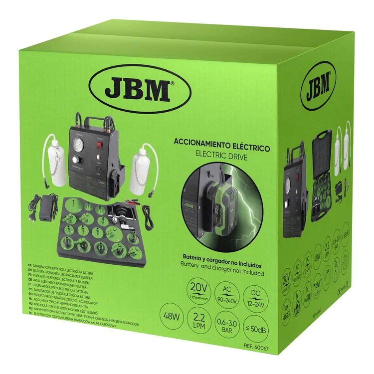 Sangrador de Travões Elétrico JBM 12-24V 48W