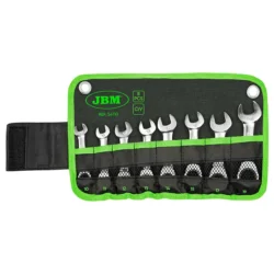 Set 8 Chaves Curtas com Roquete JBM 54110 72 Dentes 8 Peças
