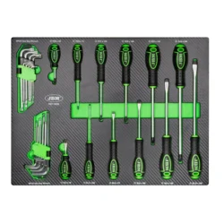 Set de 4 Módulos EVA Carbono JBM para Carro de Ferramentas