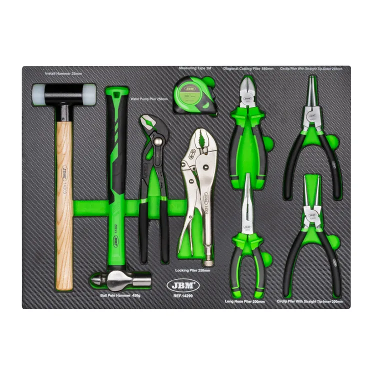 Set de 4 Módulos EVA Carbono JBM para Carro de Ferramentas