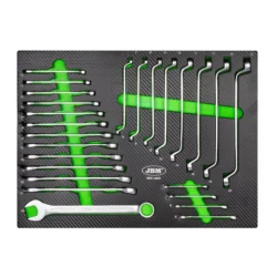 Set de 4 Módulos EVA Carbono JBM para Carro de Ferramentas