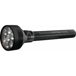 Lampe torche grand format rechargeable P21R focus sélecteur de mode 12000 lumens IP68