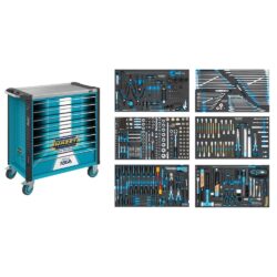 Carro de Ferramentas HAZET Assistent 179NXL-8S1 8 Gavetas 515 Ferramentas