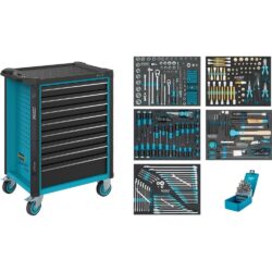 Carro de Ferramentas HAZET 179N/179NX 8 Gavetas com 320 Peças