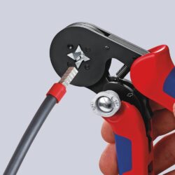 Alicate de Crimpagem Auto-ajustável KNIPEX 180mm 0.08-16mm²