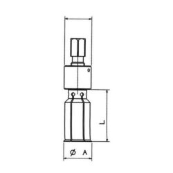 Extrator de Rolamentos de Inércia Interior e Exterior Genérico 3,55kg