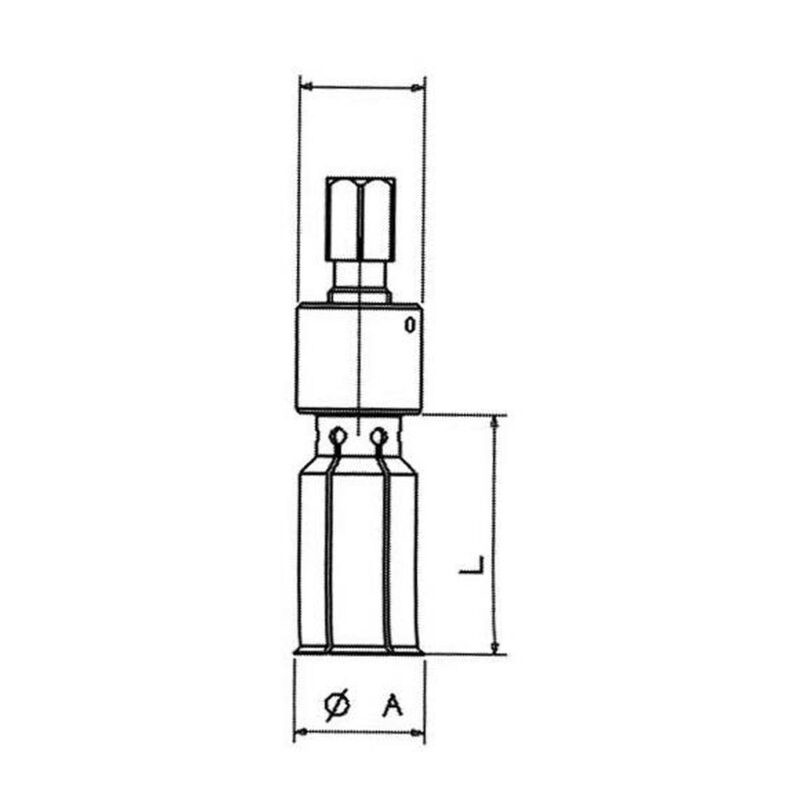Extrator de Rolamentos de Inércia Interior e Exterior Genérico 3,55kg