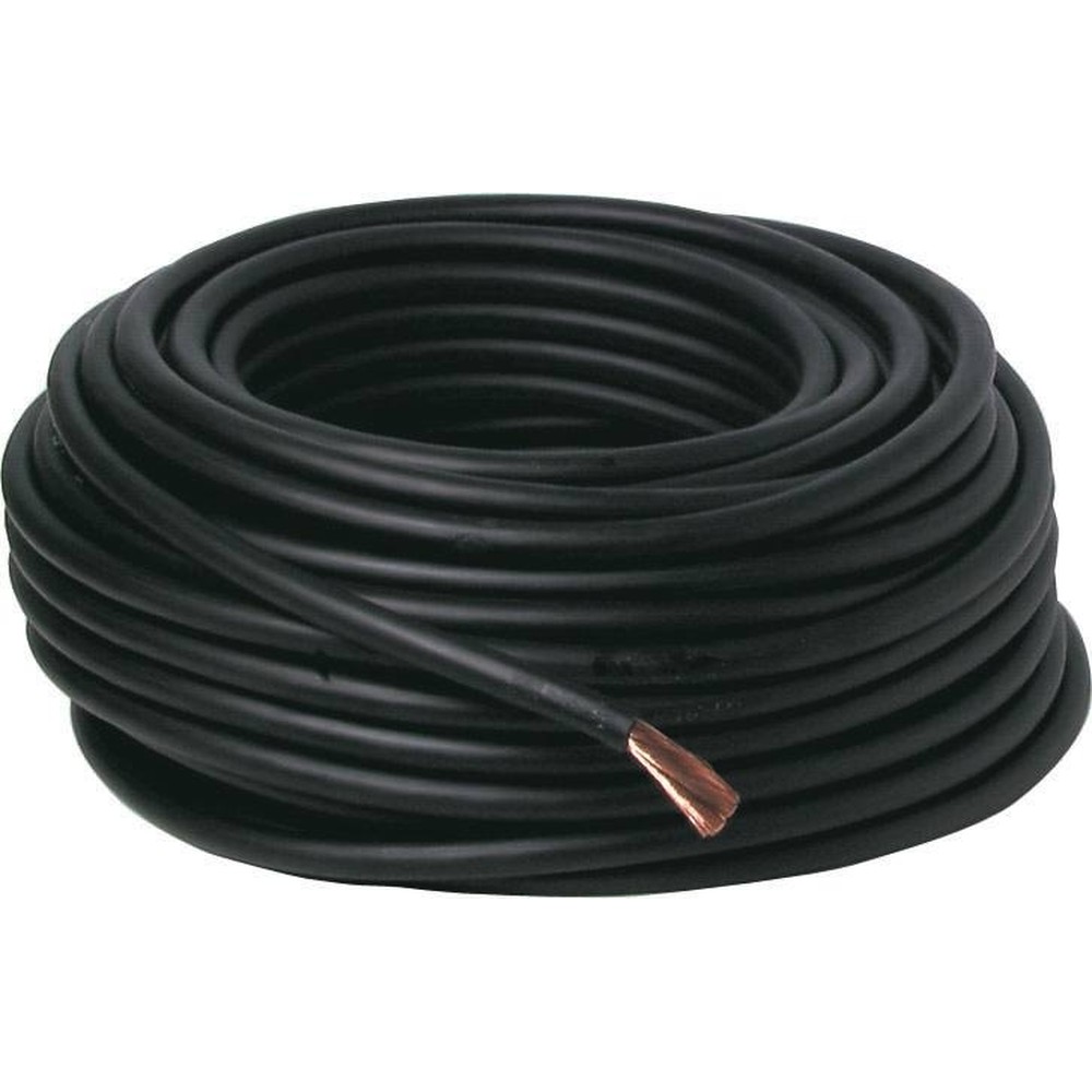 Cabo Flexível de Cobre H07V-K KARZAN 50mm² Preto 50m