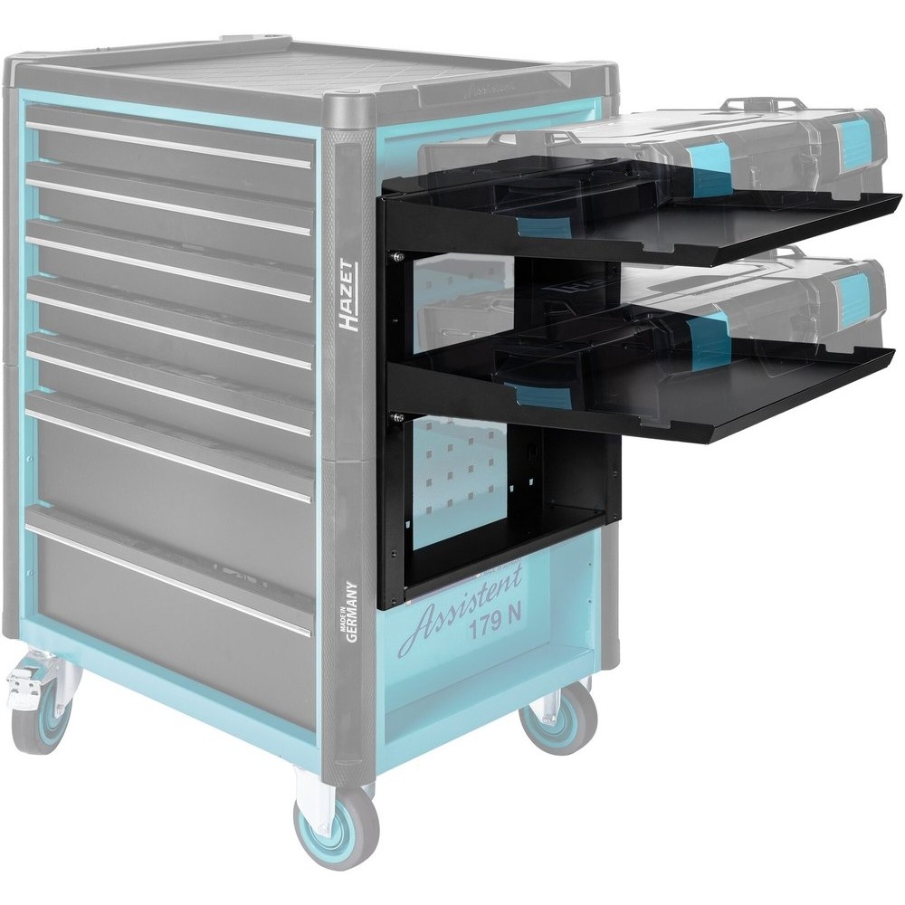 Suporte para 2 Caixas L-BOXX HAZET para Carrinho de Oficina