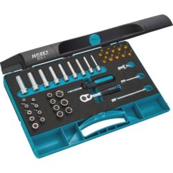 Jogo de Chaves de Caixa 1/4" HAZET 40 Peças