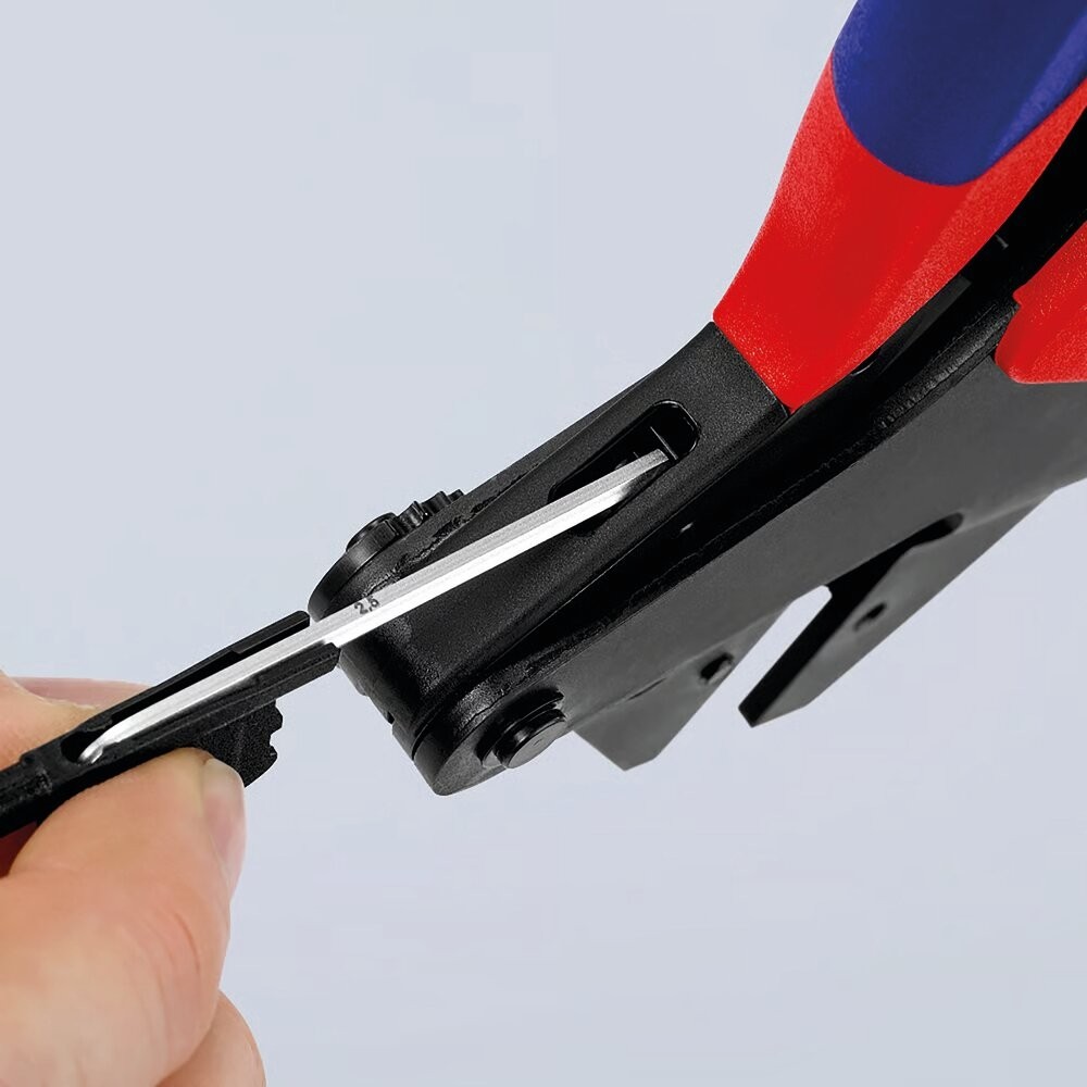 Alicate de Crimpagem sem Matriz em Estojo KNIPEX 0,304kg