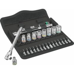Jogo de Chaves de Caixa WERA Zyklop Metal 1/4" 28 Peças
