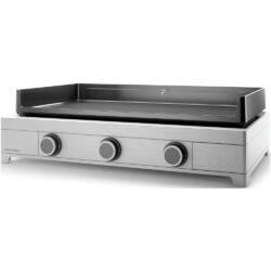 Plancha a Gás FORGE ADOUR Modern 75 Inox 3 Queimadores 6000W