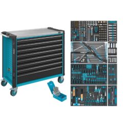 Servante de Oficina HAZET 8 Gavetas com 399 Ferramentas