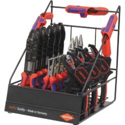 Expositor de 18 Alicates para Eletricista KNIPEX