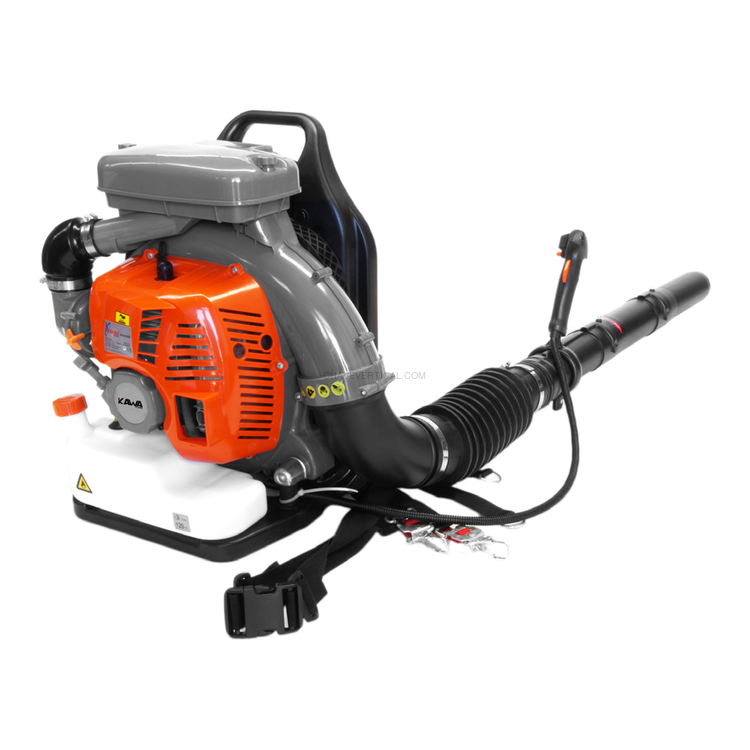 Soprador de Mochila a Gasolina BRICOFERR 79.4cc