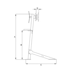 Suporte de Motor OMCN 300kg