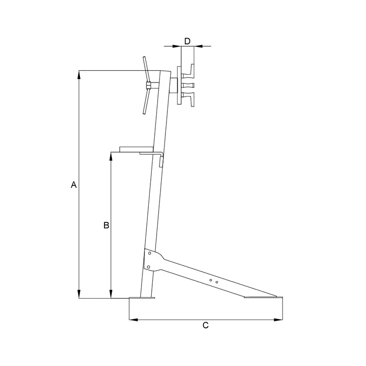 Suporte de Motor OMCN 300kg