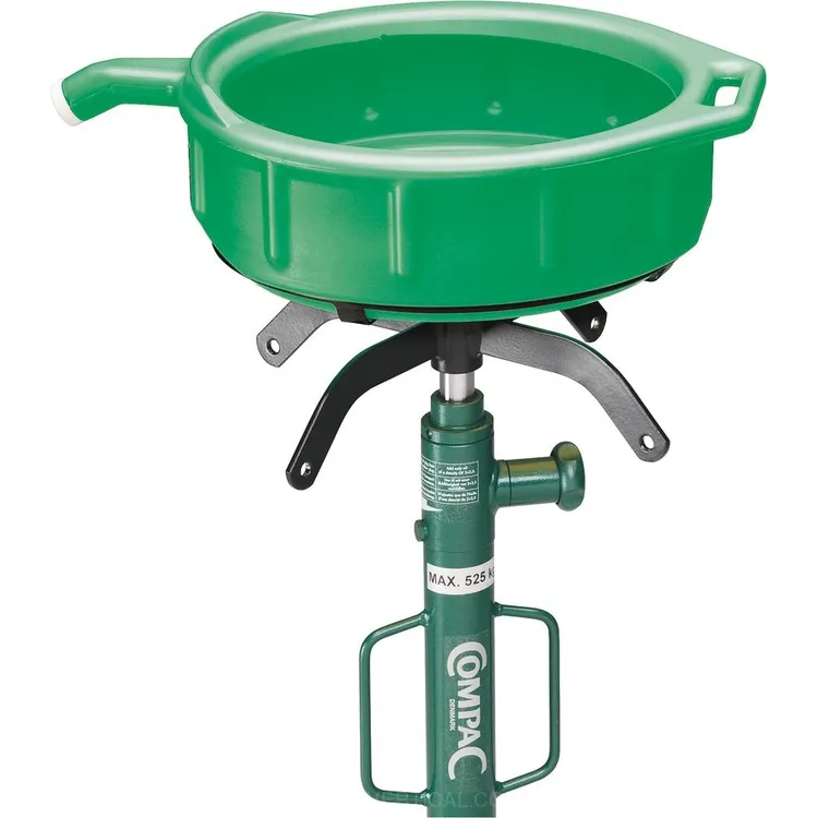 Tabuleiro de Purga COMPAC para Macaco de Fossa Hidropneumático 15058 Ø35mm