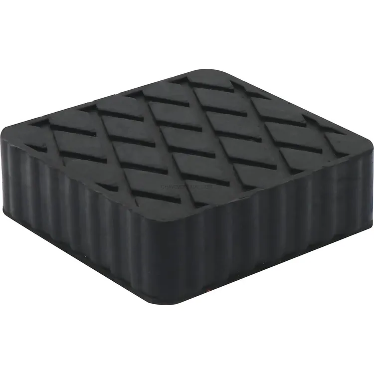Taco de Borracha COMPAC para Pontes de Elevação 120x120x35mm